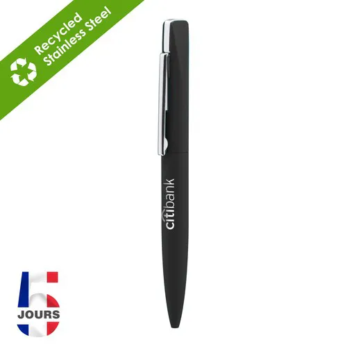 STYLO METAL STOCK NOIR FRANCE