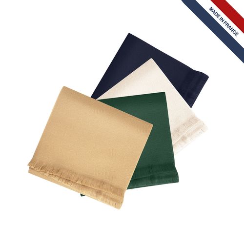 Chèche Coton Tricolore Bleu Blanc Rouge - Fabrication Française 110g