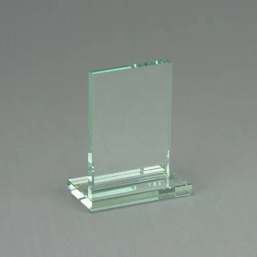 Trophée Verre Rectangulaire Vertical Personnalisable - 3 Tailles