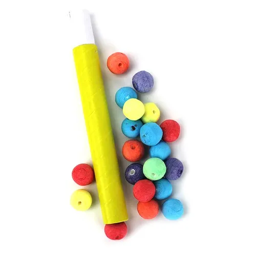 20 boules + 1 sarbacane  Sachet cavalier