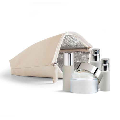 Trousse isotherme bio personnalisable - Coton bio 280g/m²