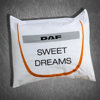 Taie d'oreiller personnalisée sur mesure - Impression logo entreprise