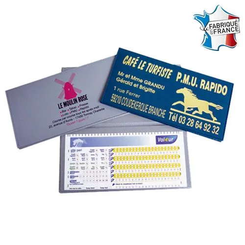 Pochette PMU 2 volets