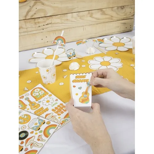 Stickers Pyjama Party - Lot de 150 autocollants décoratifs A5