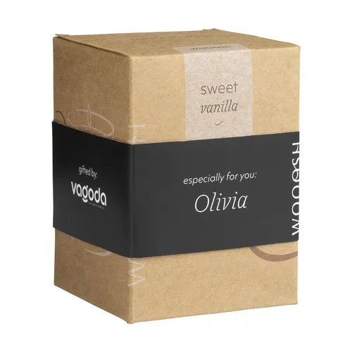 Wooosh Scented Candle Sweet Vanilla bougie parfumée