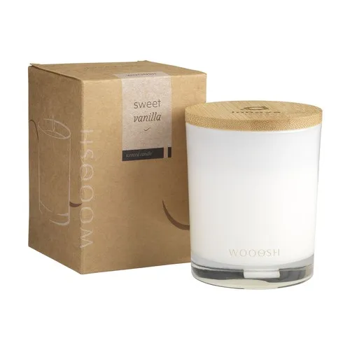 Wooosh Scented Candle Sweet Vanilla bougie parfumée