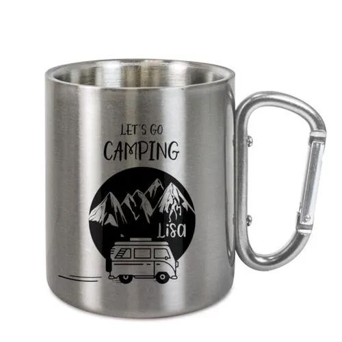 Mug INOX Mousqueton - 325 ml
