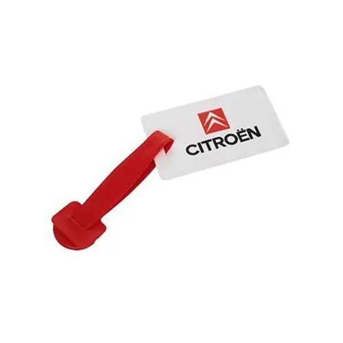 Etiquette bagage 2 PARTIES Rectangulaire - Budget