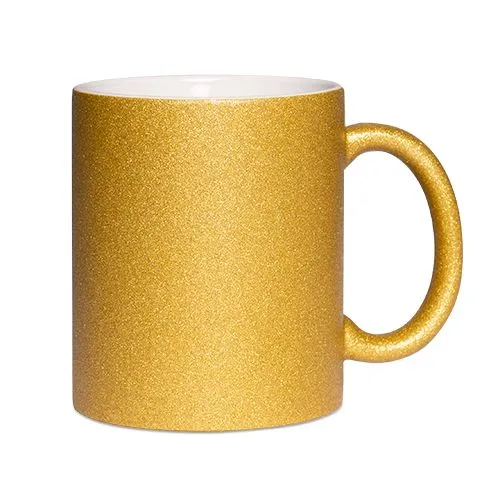Tasse céramique à paillettes personnalisable - Sublimation couleur