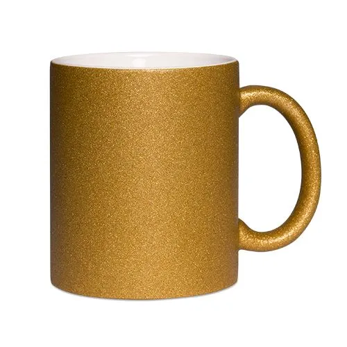 Tasse céramique à paillettes personnalisable - Sublimation couleur