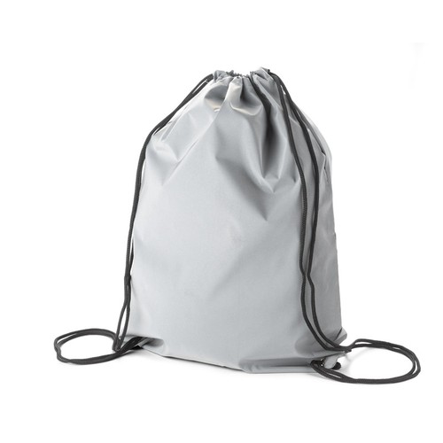 Sac à cordons réfléchissant personnalisable - Sécurité et visibilité