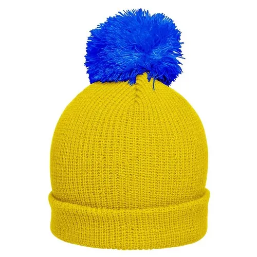 Bonnet Pompon with Brim