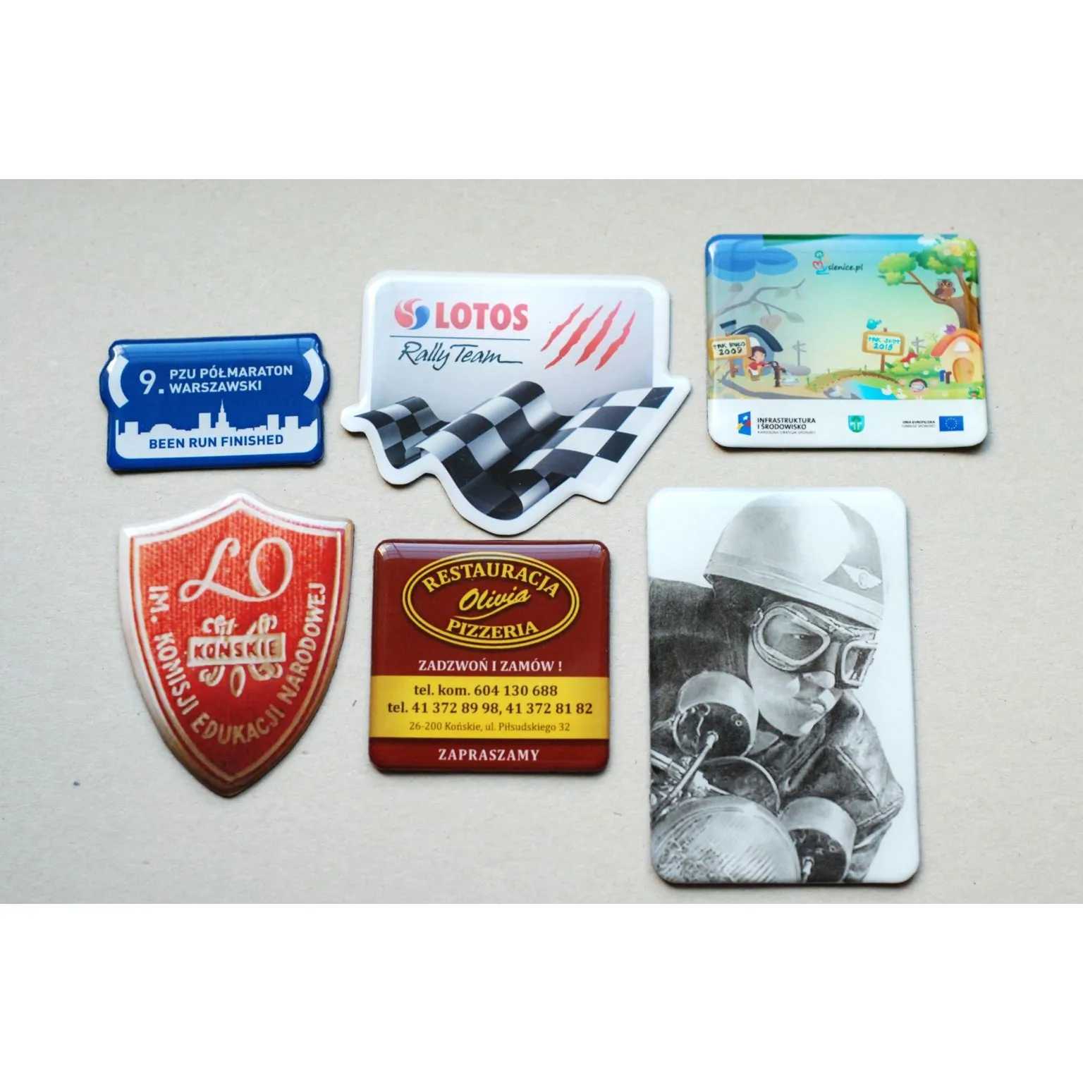 Magnets 2D Personnalisés - Toutes Formes et Finitions sur Mesure