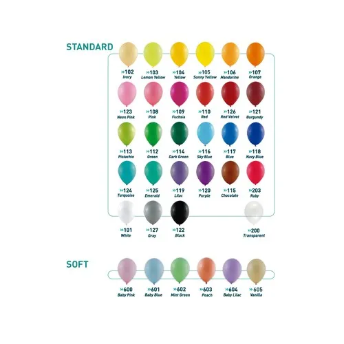 Ballons Publicitaires Rose 41 cm Personnalisés en Sérigraphie