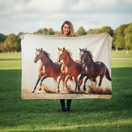 Couverture Polaire Premium Personnalisable - Densité 510 g/m²