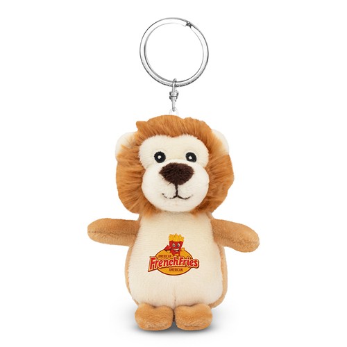 Porte-clés Lion en Peluche Personnalisable | Objet Publicitaire