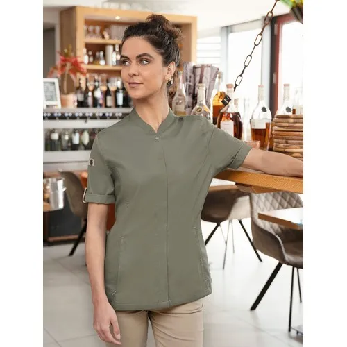 Veste de chef à manches courtes pour femme Green-Generation
