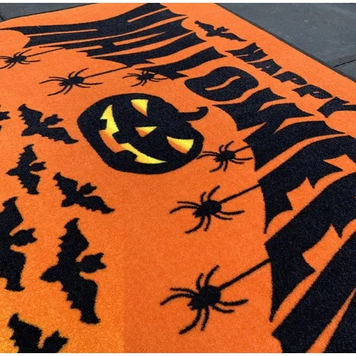 Tapis d'accueil Halloween personnalisable - Fabrication allemande