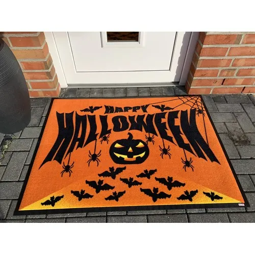 Tapis d'accueil Halloween personnalisable - Fabrication allemande