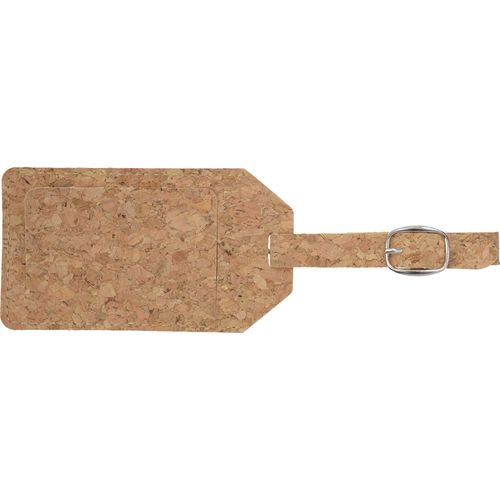 Étiquette à Bagage en Liège Personnalisable - Marquage 1 Couleur