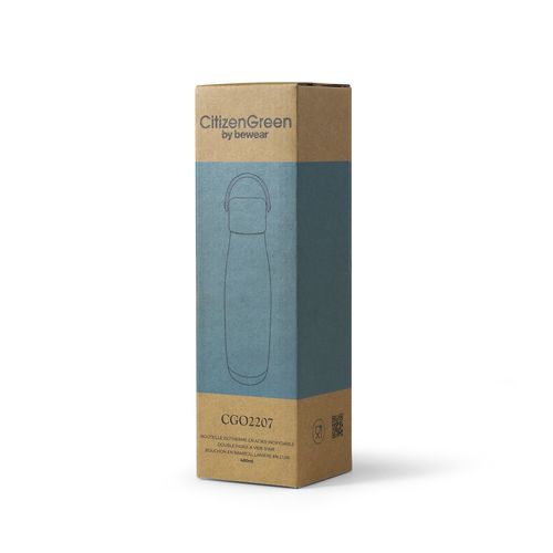 Bouteille Isotherme 480ml Personnalisable - Double Paroi Inox
