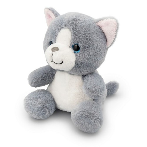 Chat en Peluche Personnalisable 16 cm - Objet Publicitaire Doux