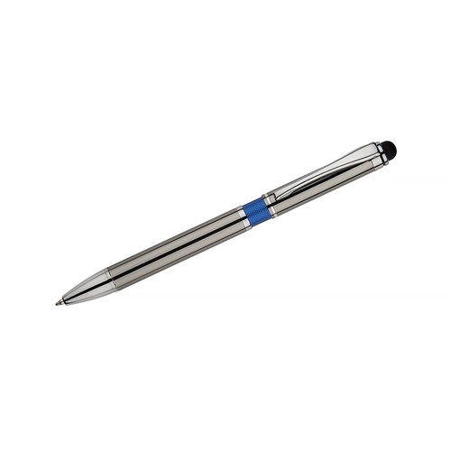 Stylet Tactile Métal Personnalisable - Stylo Bille Multifonction