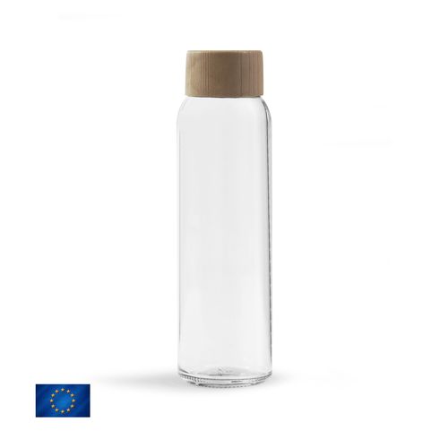Bouteille en Verre 500ml AQUA Personnalisable - Fabrication Européenne