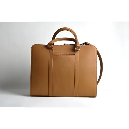 Mallette Executive en Cuir Naturel Personnalisable - Haut de Gamme