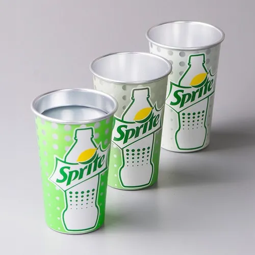 M KOP Gobelet Eco en aluminium recyclé 450 ml Rouge