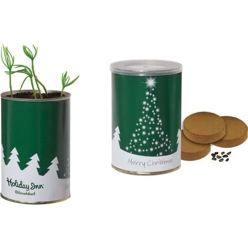 Canette Sapin de Noël à Planter - Cadeau d'Entreprise Original