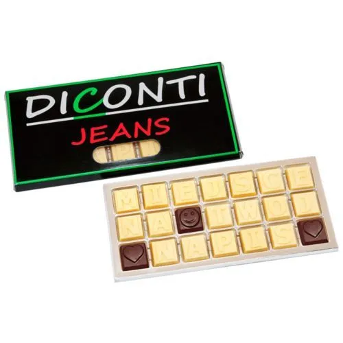 Chocolat message L21