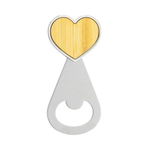 Décapsuleur Aimanté en Bambou Personnalisable par Sérigraphie