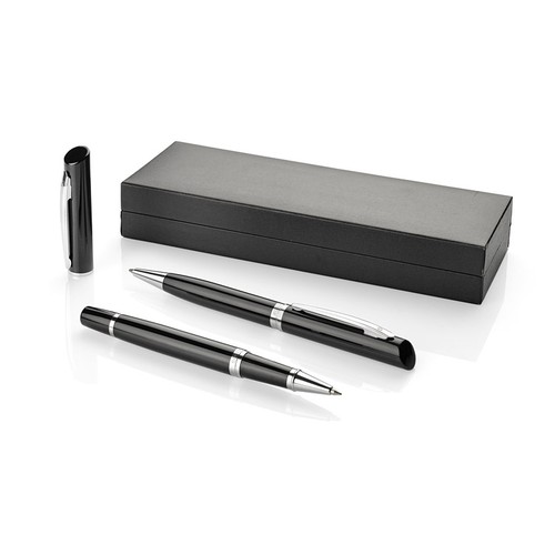 Coffret Duo Stylos Premium - Bille et Roller avec Personnalisation