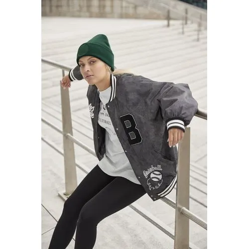 Bonnet à patch rond