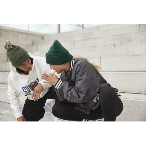 Bonnet à patch rond