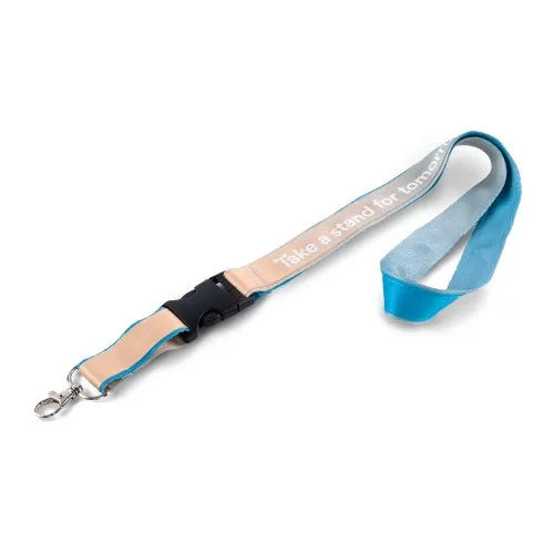 Tour de cou double épaisseur sublimation - Mousqueton et attache détachable