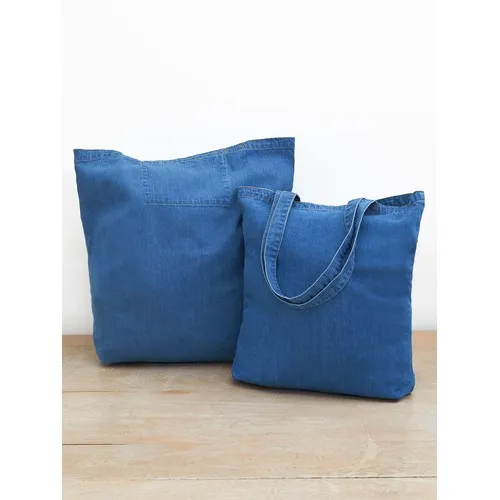 Denim Tote Bag