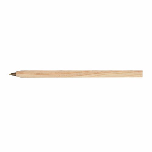 Stylo bille multifonction bois avec règle intégrée - Section carrée