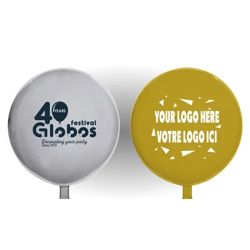 Ballon Géant Métal 60 cm Personnalisé - Sérigraphie Premium