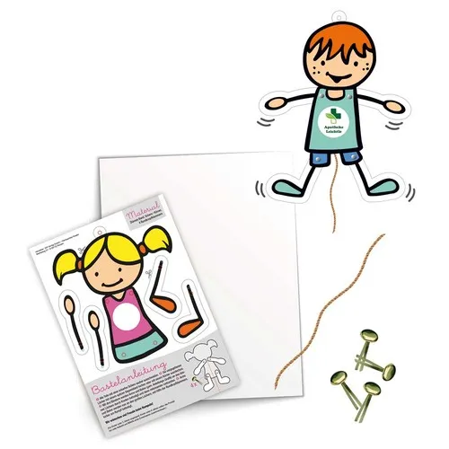 Kit Créatif Jumping Jack A4 Personnalisable - Figurine Articulée DIY