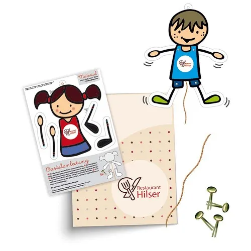 Kit Créatif Jumping Jack A4 Personnalisable - Figurine Articulée DIY