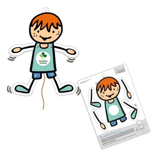Kit Créatif Jumping Jack A4 Personnalisable - Figurine Articulée DIY
