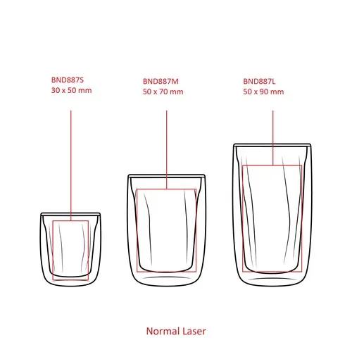 Verre à Double Paroi 330ml STOCK FRA