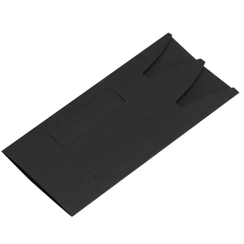 Étui carton noir FSC pour 2 stylos - Personnalisable par sérigraphie