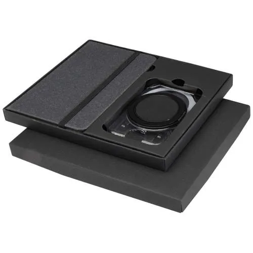 Coffret Cadeau d'Affaires Carnet A6 et Porte-Cartes MagSafe