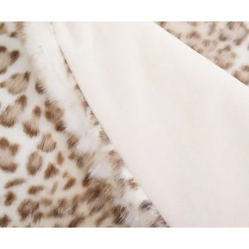 Couverture Léopard Personnalisable - Communication Visuelle Originale