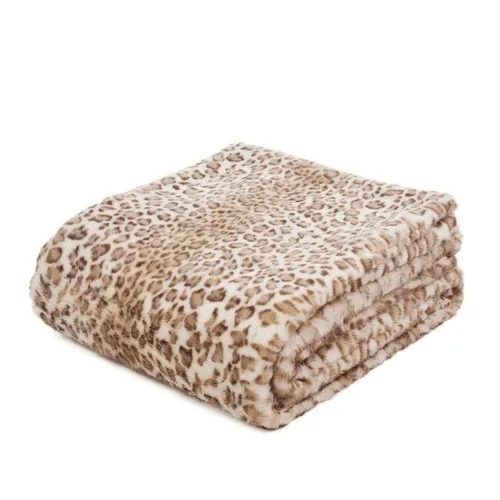 Couverture Léopard Personnalisable - Communication Visuelle Originale