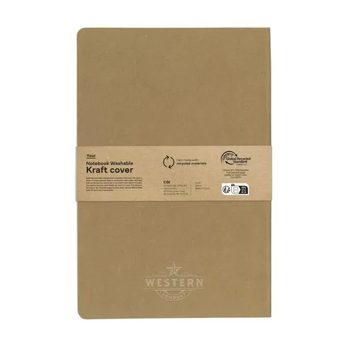 Notebook GRS Washable Kraft Cover A5 Cover