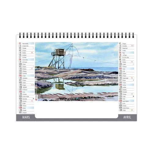 CHEVALET STANDARD 7F - LITTORAL 2026 - QUADRI